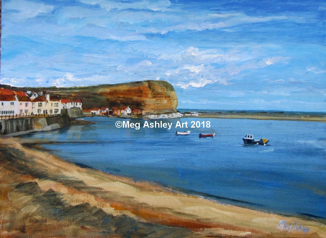 Staithes beach